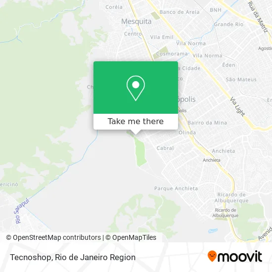 Tecnoshop map