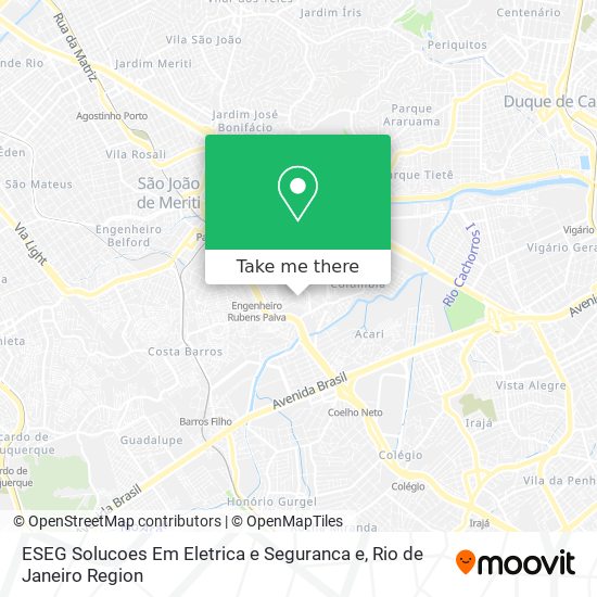 ESEG Solucoes Em Eletrica e Seguranca e map