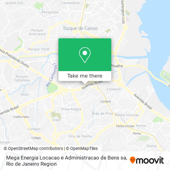 Mega Energia Locacao e Administracao de Bens sa map
