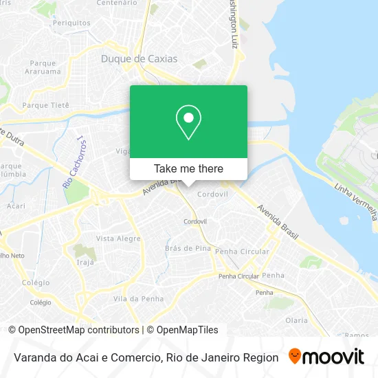 Varanda do Acai e Comercio map