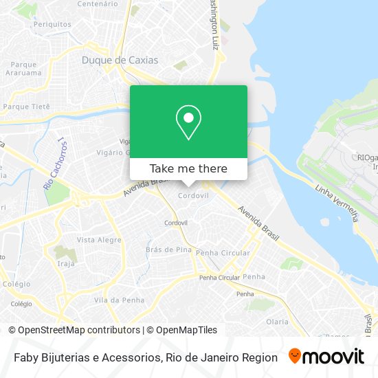 Faby Bijuterias e Acessorios map