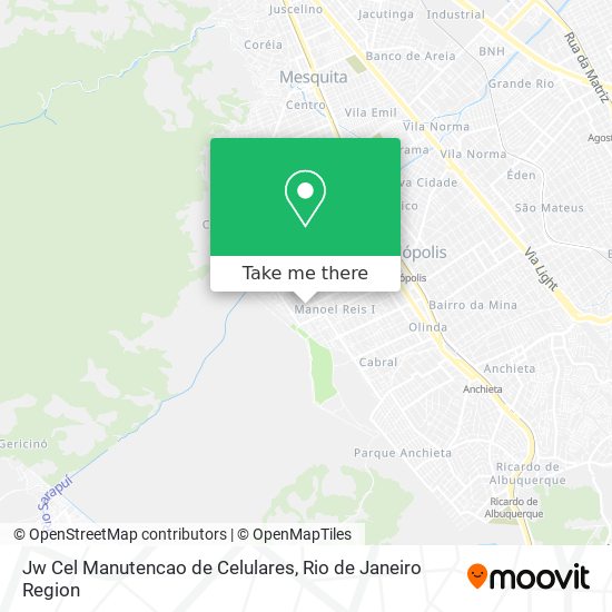 Jw Cel Manutencao de Celulares map
