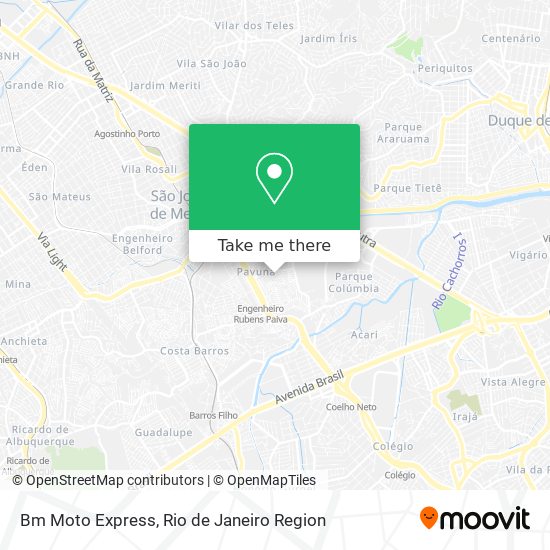 Mapa Bm Moto Express