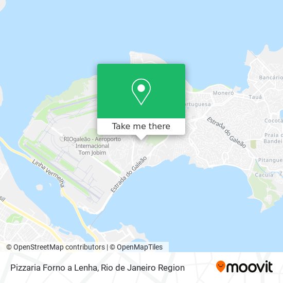 Pizzaria Forno a Lenha map