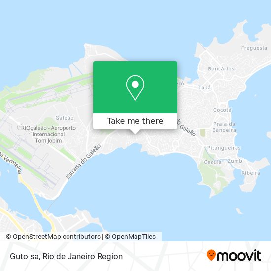 Mapa Guto sa