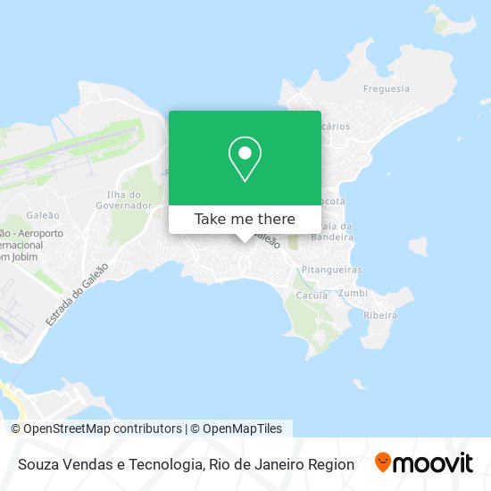 Mapa Souza Vendas e Tecnologia