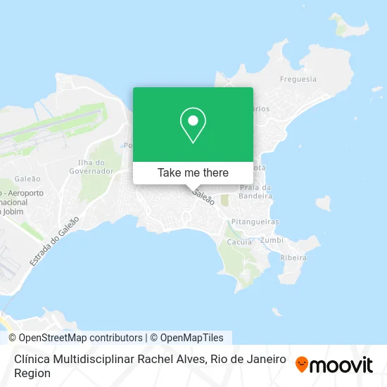 Clínica Multidisciplinar Rachel Alves map