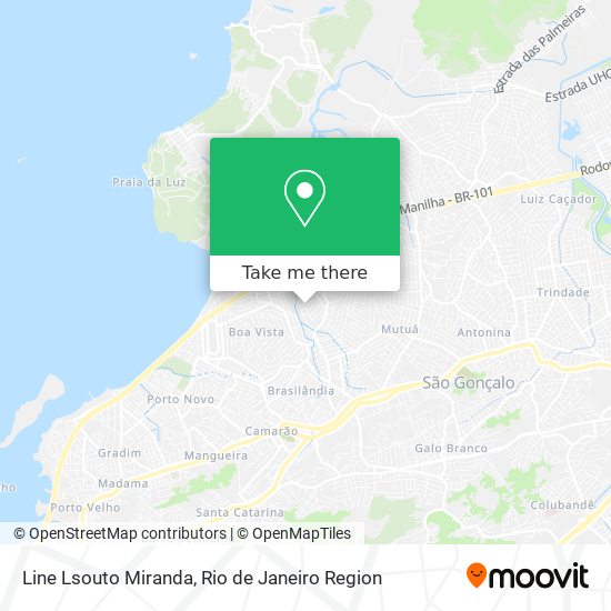 Line Lsouto Miranda map
