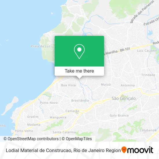 Lodial Material de Construcao map