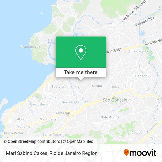 Mari Sabino Cakes map