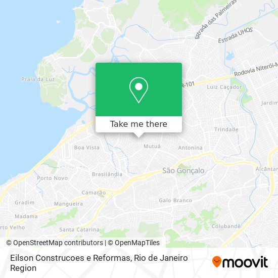 Eilson Construcoes e Reformas map