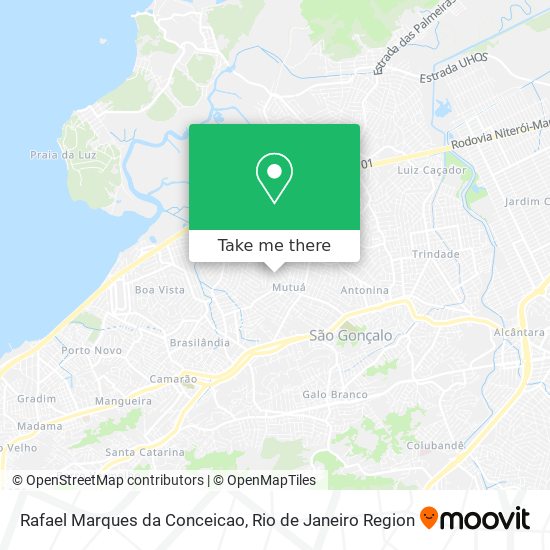 Rafael Marques da Conceicao map