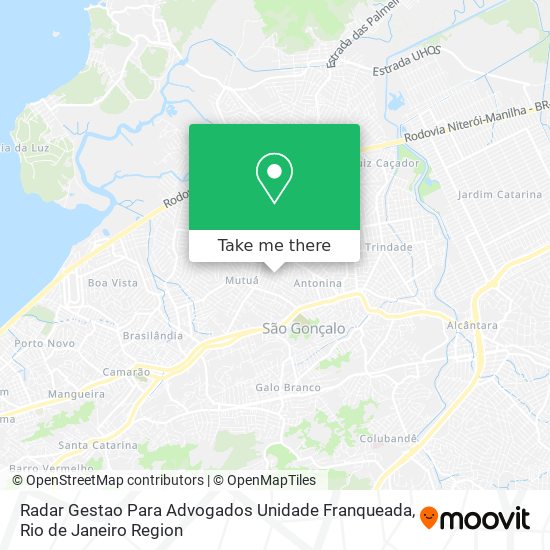 Radar Gestao Para Advogados Unidade Franqueada map