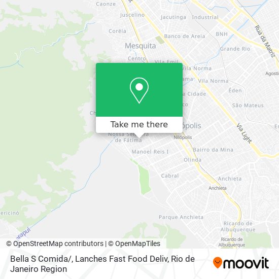 Bella S Comida / , Lanches Fast Food Deliv map