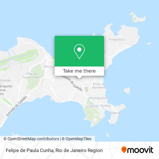 Felipe de Paula Cunha map