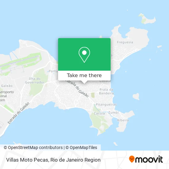Villas Moto Pecas map