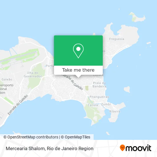 Mercearia Shalom map