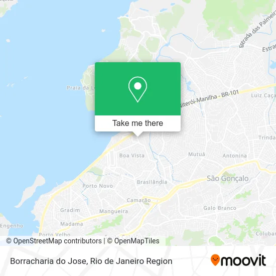 Borracharia do Jose map