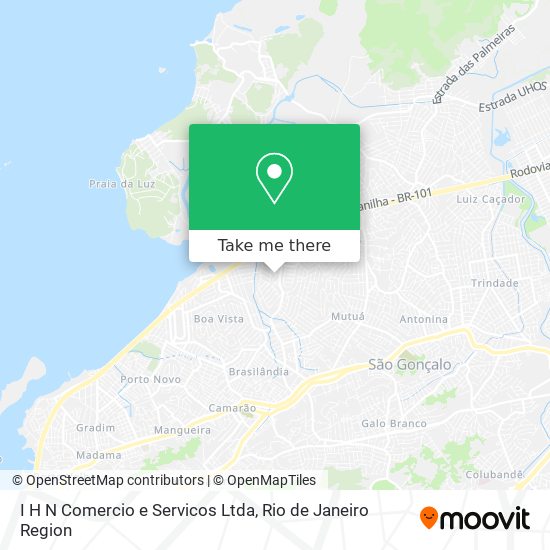 I H N Comercio e Servicos Ltda map