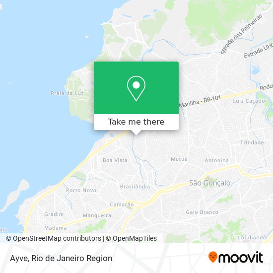 Ayve map