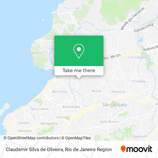 Mapa Claudemir Silva de Oliveira