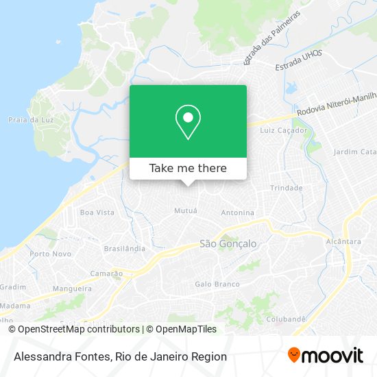 Alessandra Fontes map