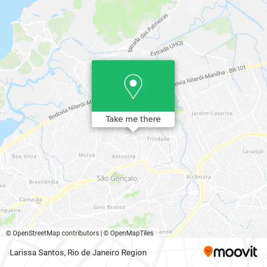 Larissa Santos map