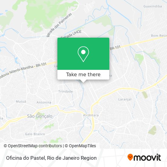 Oficina do Pastel map