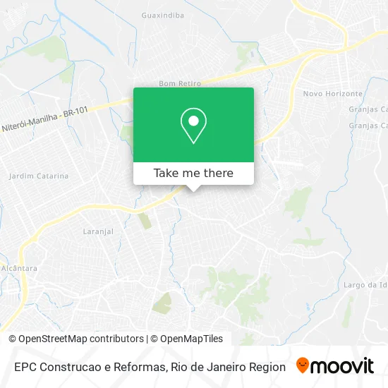 EPC Construcao e Reformas map