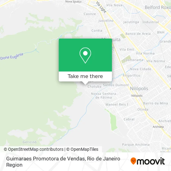 Guimaraes Promotora de Vendas map