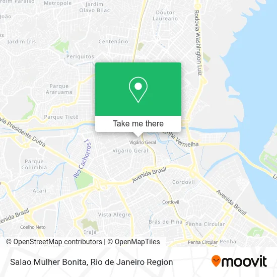 Salao Mulher Bonita map