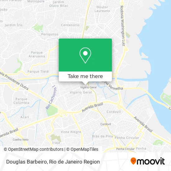 Douglas Barbeiro map