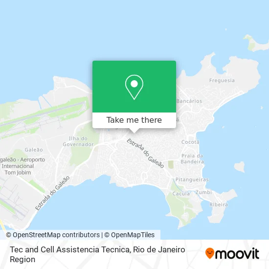 Tec and Cell Assistencia Tecnica map