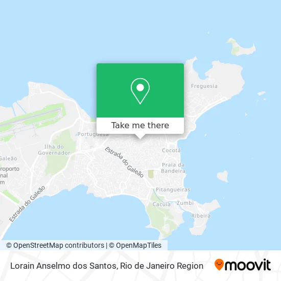Lorain Anselmo dos Santos map