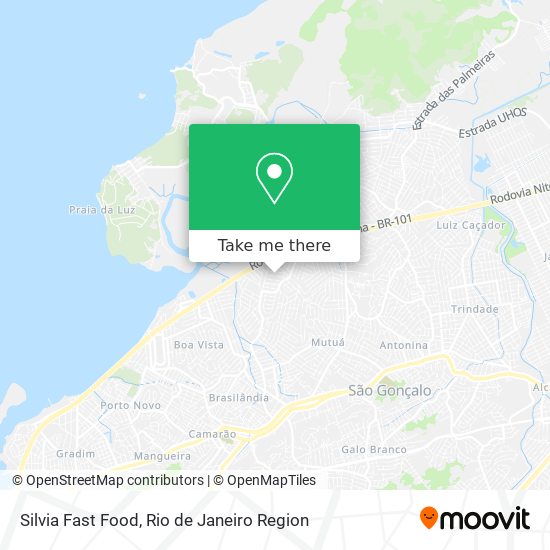 Mapa Silvia Fast Food