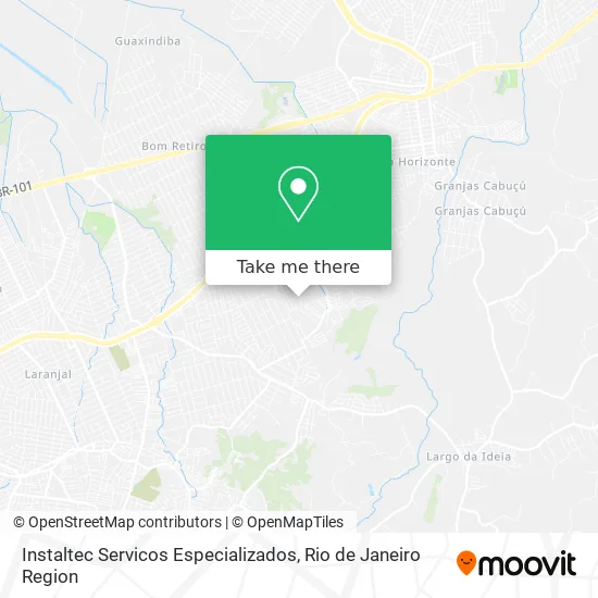Instaltec Servicos Especializados map