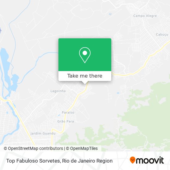 Top Fabuloso Sorvetes map