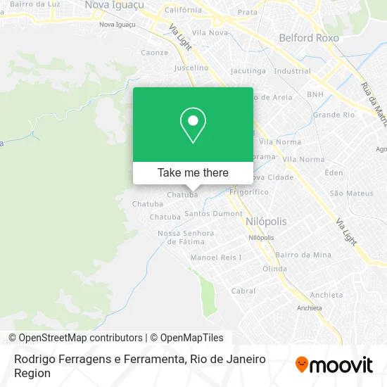 Rodrigo Ferragens e Ferramenta map