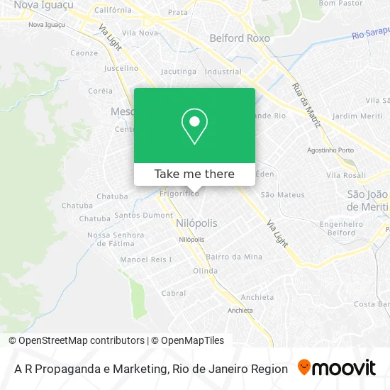 A R Propaganda e Marketing map