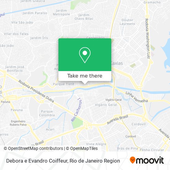 Debora e Evandro Coiffeur map