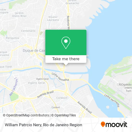 William Patrcio Nery map