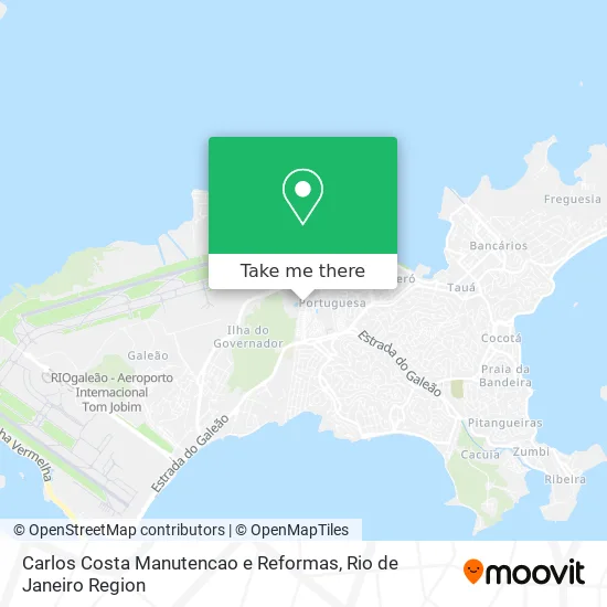 Carlos Costa Manutencao e Reformas map