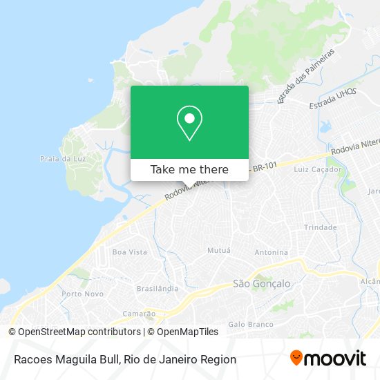 Racoes Maguila Bull map