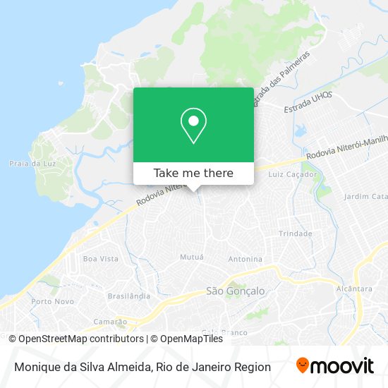 Mapa Monique da Silva Almeida
