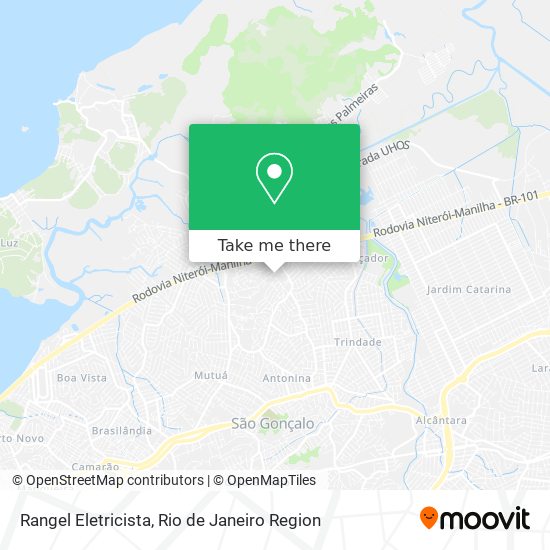 Rangel Eletricista map