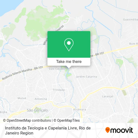 Instituto de Teologia e Capelania Livre map