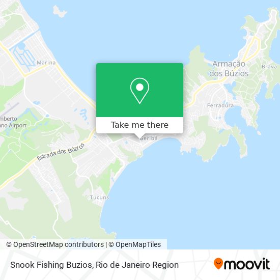 Snook Fishing Buzios map