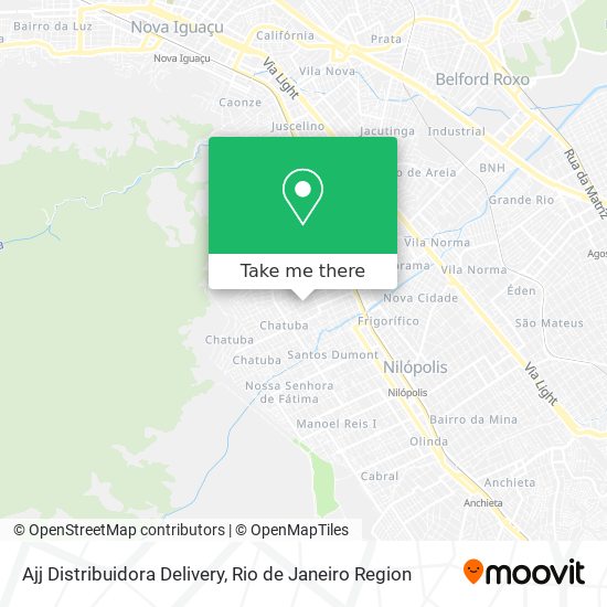 Ajj Distribuidora Delivery map