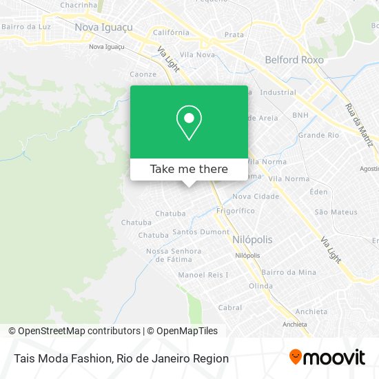 Tais Moda Fashion map