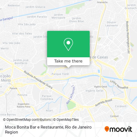 Moca Bonita Bar e Restaurante map